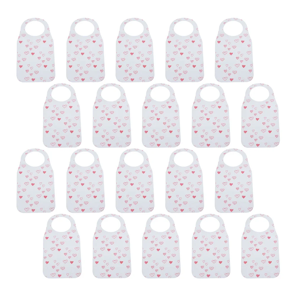 

40 Pcs Gown Baby Apron Shrimp Boil Party Supplies Seafood Bibs Adults Crawfish Non-woven Fabric Disposable Bbq Crab Funny