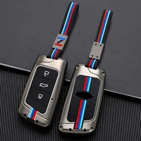 zinc alloy car key cover for chery tiggo 8 7 5x 2019 2020 smart keyless remote fob protect case keychain holder accessories