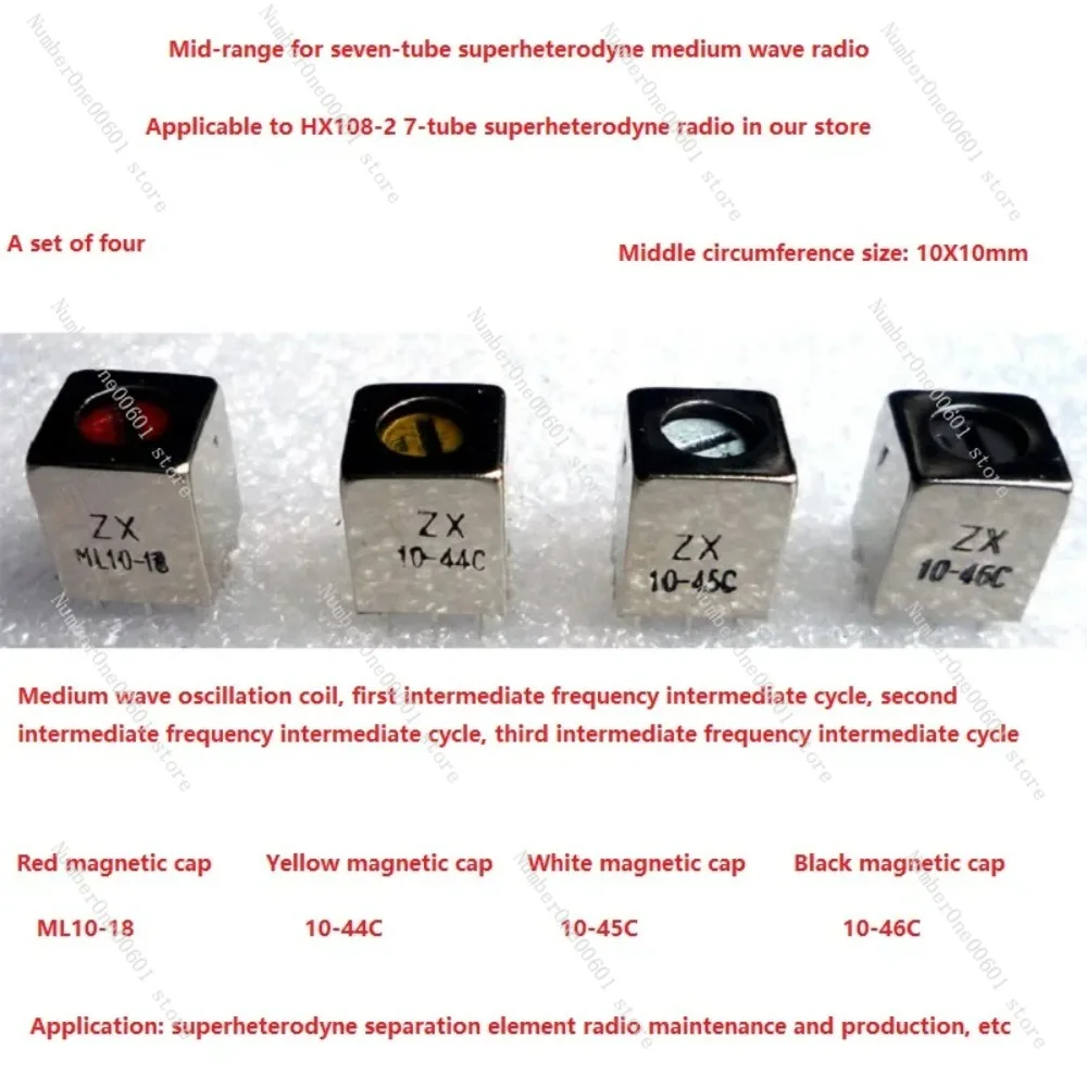 Семитрубчатый Супергетеродинный Средний волновой радиоприемник Midweek 10 × мм для