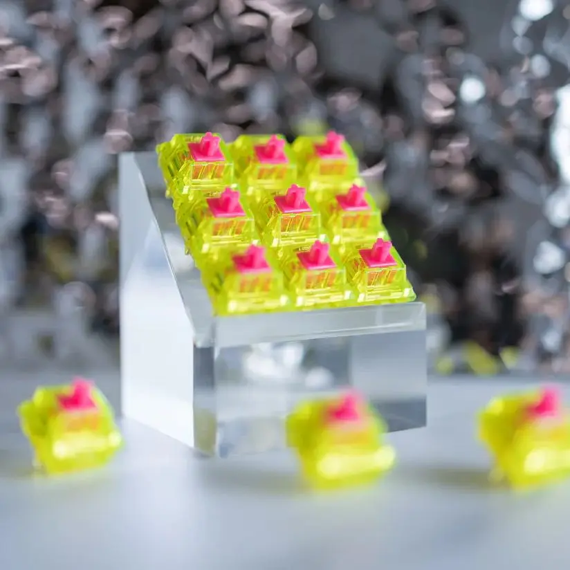 Lele Y2K переключатели 5-контактные Тактильные механическая клавиатура