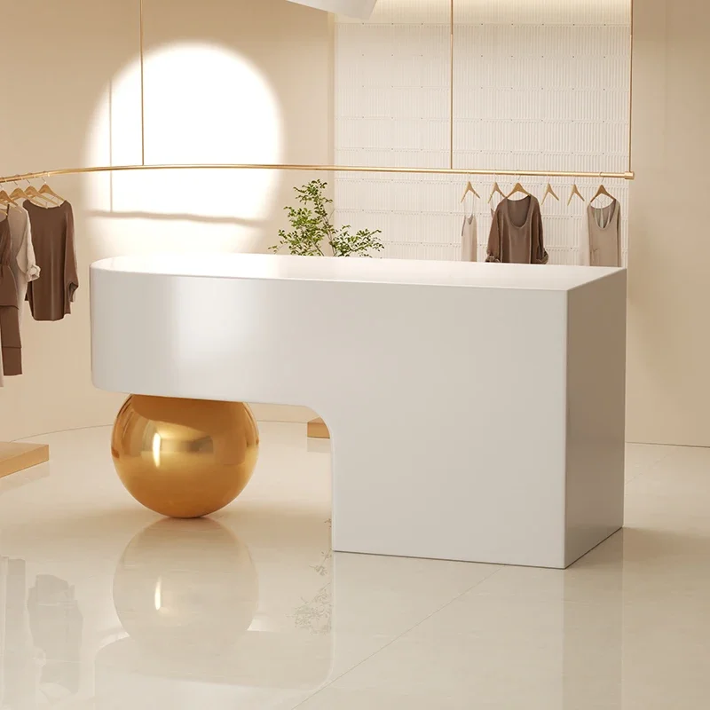 Офис салон красоты стойка регистрации витрина современный шкаф для украшения