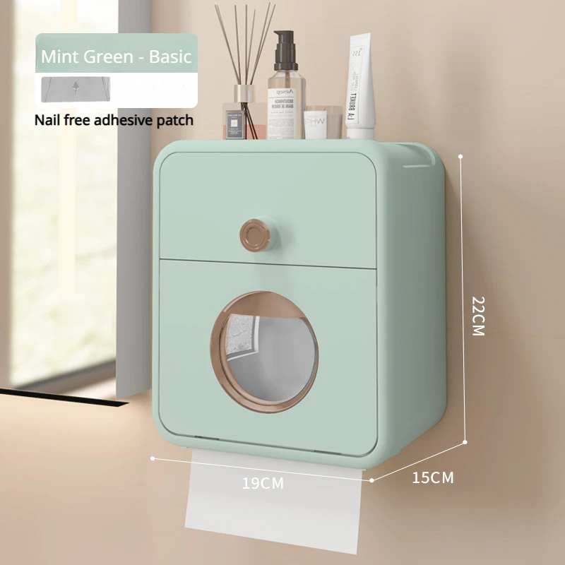 

Пластиковый водонепроницаемый держатель для туалетной бумаги