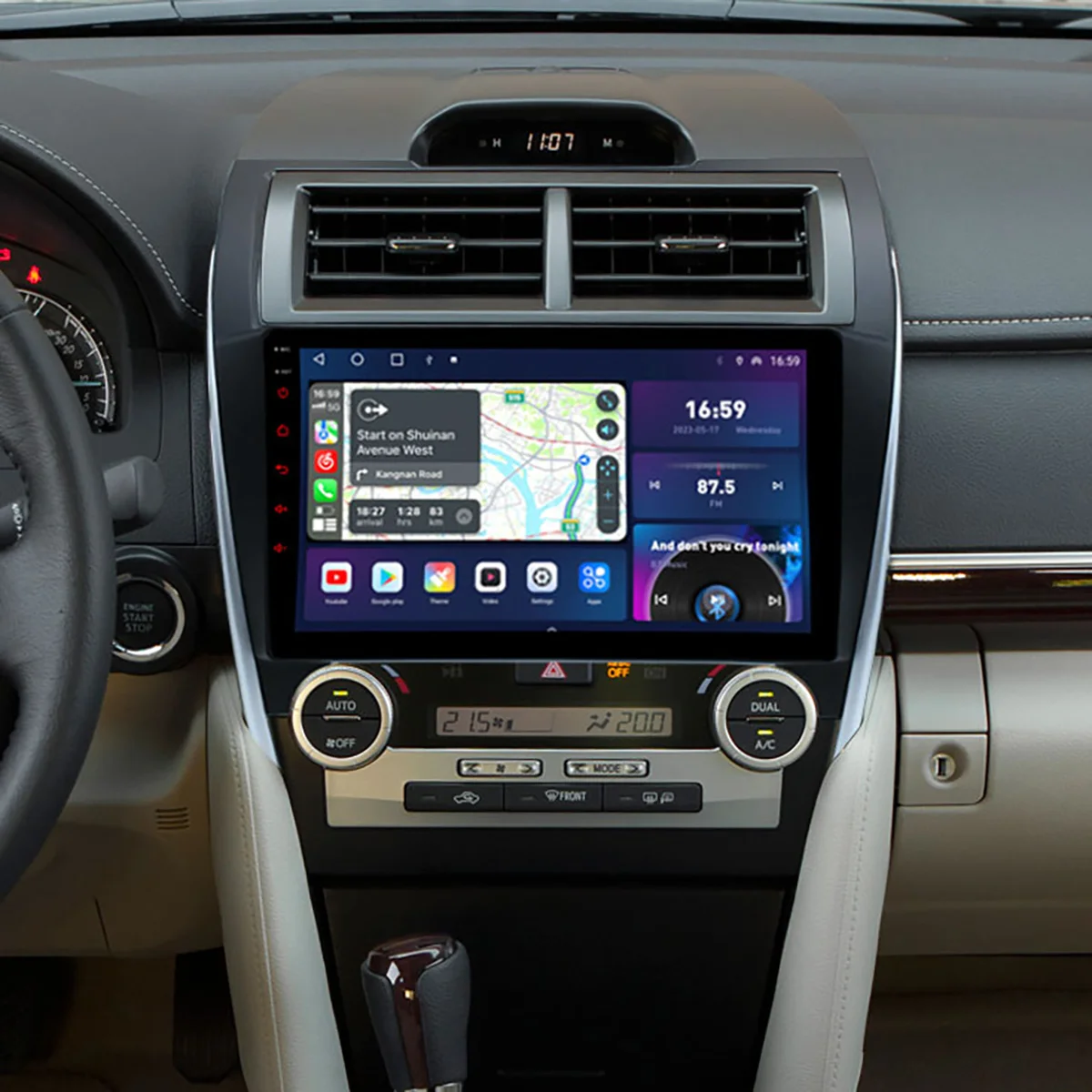 

Android QLED 2K CarPlay автомобильное стерео радио для Toyota Camry 7 XV 50 55 2012-2014 австралийская версия 4G SIM Wi-Fi GPS головное устройство