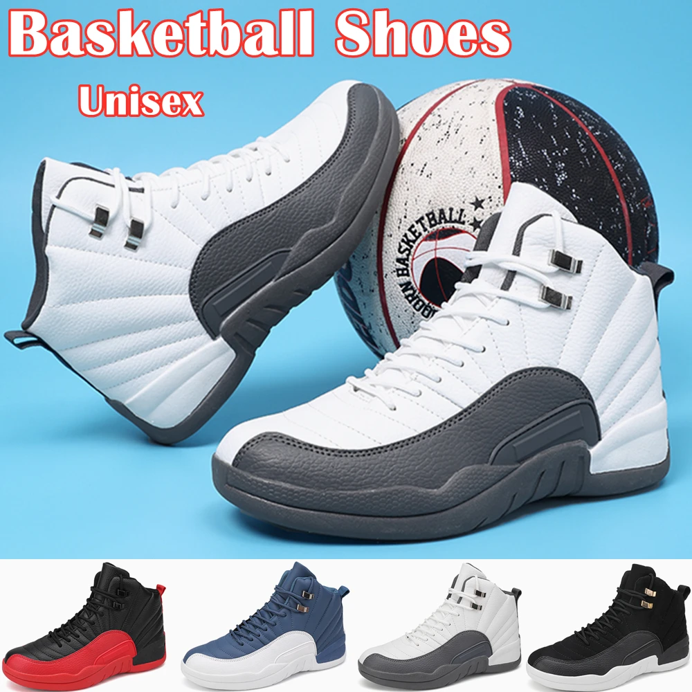 

Fashion Basketball Shoes for Men Air J Outdoor Supportive High Top Wrapping Sports Shoes Athletics Non Slip Sneakers