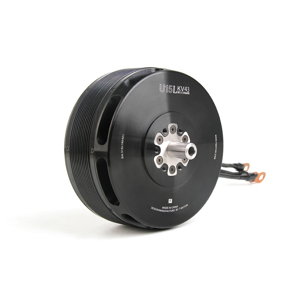 

T-MOTOR U15L KV43 48v 72v 100v motor 61KG 16KW big drone dc electric motors