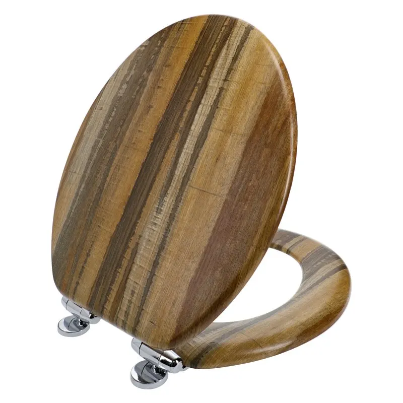 

Distressed Wood Decorative Toilet
