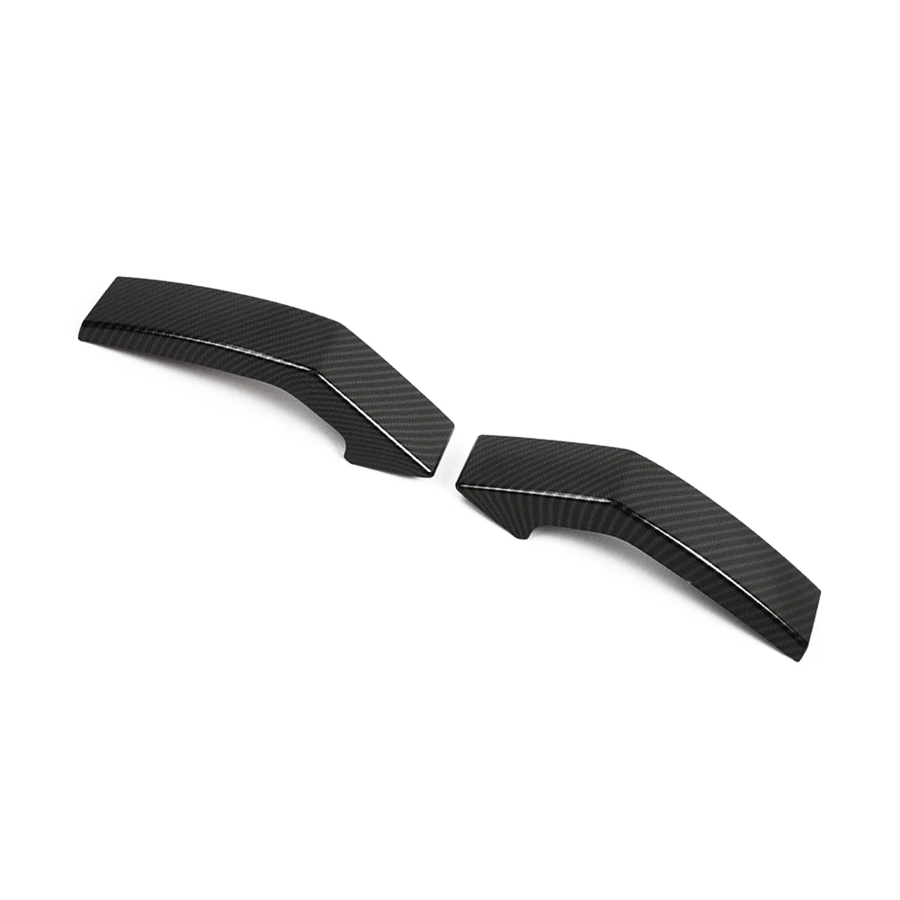

Grille Cover Grill Insert Cover Car Exterior Accessories 2pcs/set Car Accessories Carbon Fiber ABS Front Center Grille