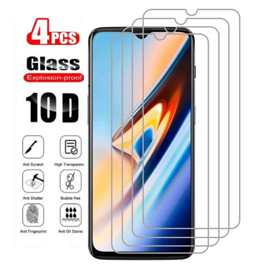 

4Pcs Tempered Glass For Infinix Hot 12 Pro 8 11 12i 20 5G 20i Note 12 Pro VIP Smart smart 4C 6 HD Screen Protector Cover Film