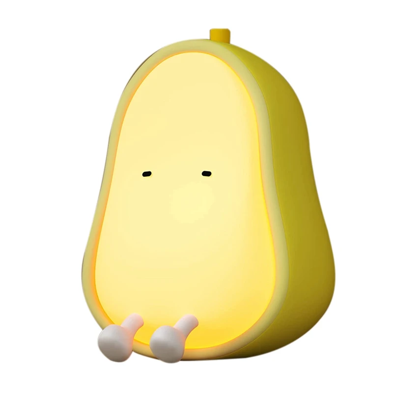 

Светодиодный ночник для детей, симпатичный детский ночсветильник с регулируемой яркостью, силиконовый прибор для сна, детская перезаряжае...