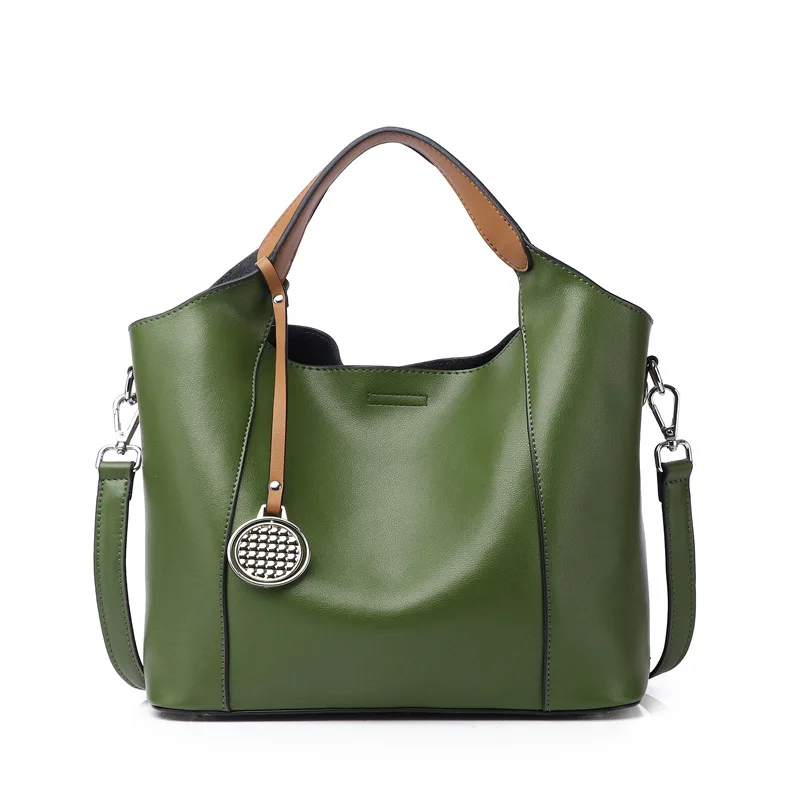 Luxury leather handbag Brand design Women's leather handbag High quality large capacity women's shoulder bag