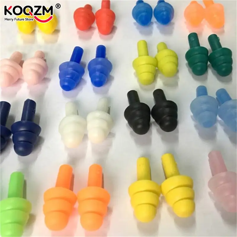 

KOQZM Антишумные силиконовые беруши для плавания 20 шт