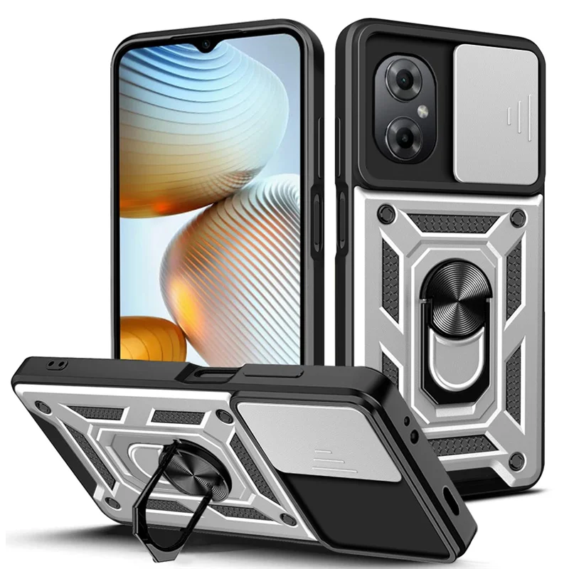 For Xiaomi Poco M4 5G Case Shockproof Armor Magnetic Holder Stand Phone Case For Poco Poko Pocco Little M4 M 4 6.58