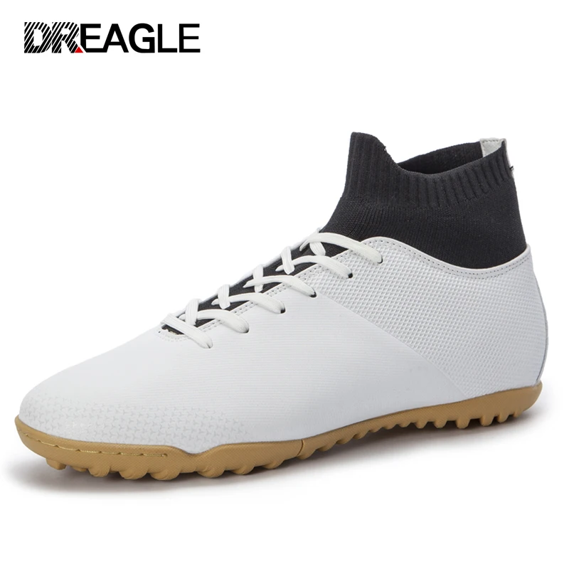 DR.EAGLE Sports Men Soccer Shoes Kids Non Slip Training Football Breathable Sports Shoes Athletic Soccer Unisex Sneaker Shoes