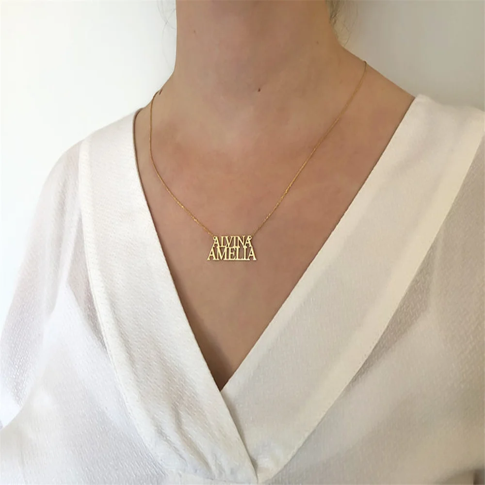 Рисунок 3 - Ожерелье из нержавеющей стали с двумя именами на заказ