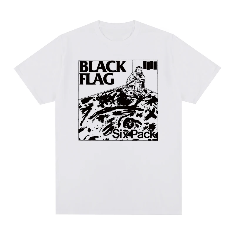 

black flag rock band vintage punk summer t-shirt Cotton Men T shirt New TEE TSHIRT Womens tops