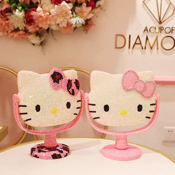 Kawaii Hello Kitty Diamond Mirror 3