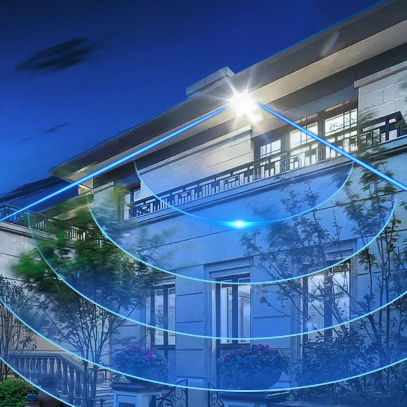 Солнечная батарея 15000 мАч 100000 LM Наружная светодиодная панель с датчиком движения