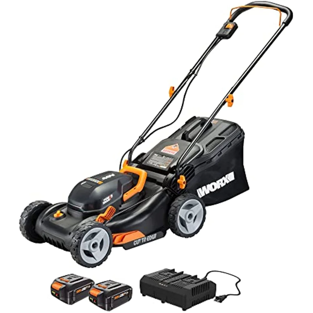 

Worx WG743 40V Power Share 4.0Ah 17" Cordless Lawn Mower (Batteries & Charger Included)