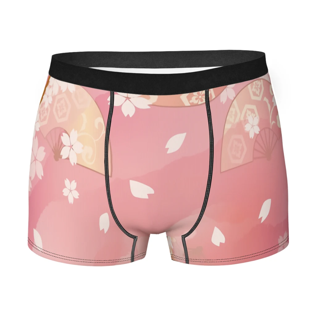 

Sakura Kimono Man's Boxer Briefs Underpants Japanese Style Art Highly Breathable High Quality Gift Idea