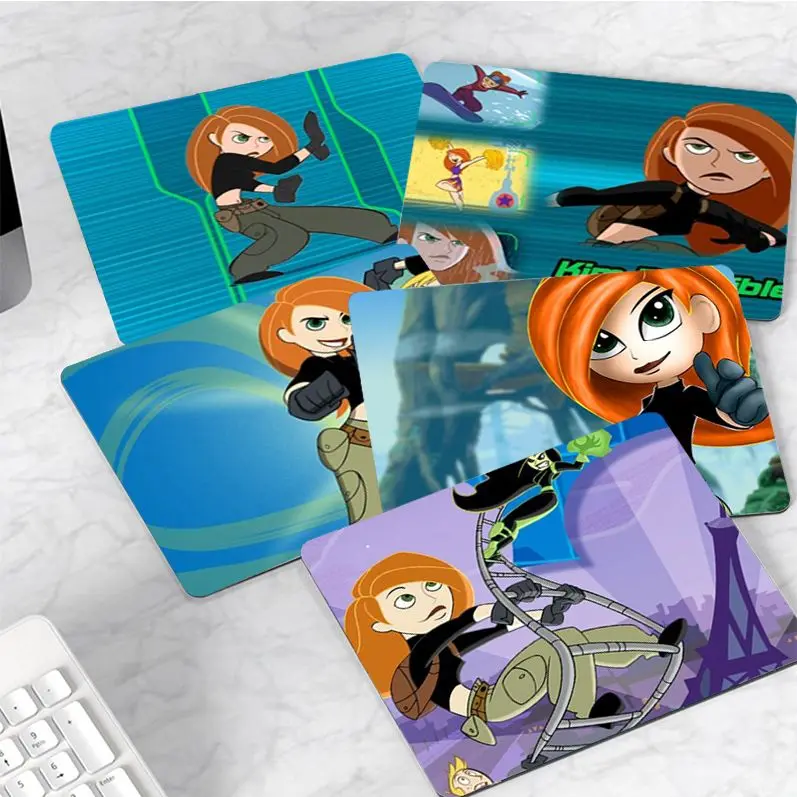 

Disney Kim Possible INS Tide Small Thickened Mouse Pad Gaming Keyboard Table Mat Office Supplies Decor For Teen Girls Bedroom