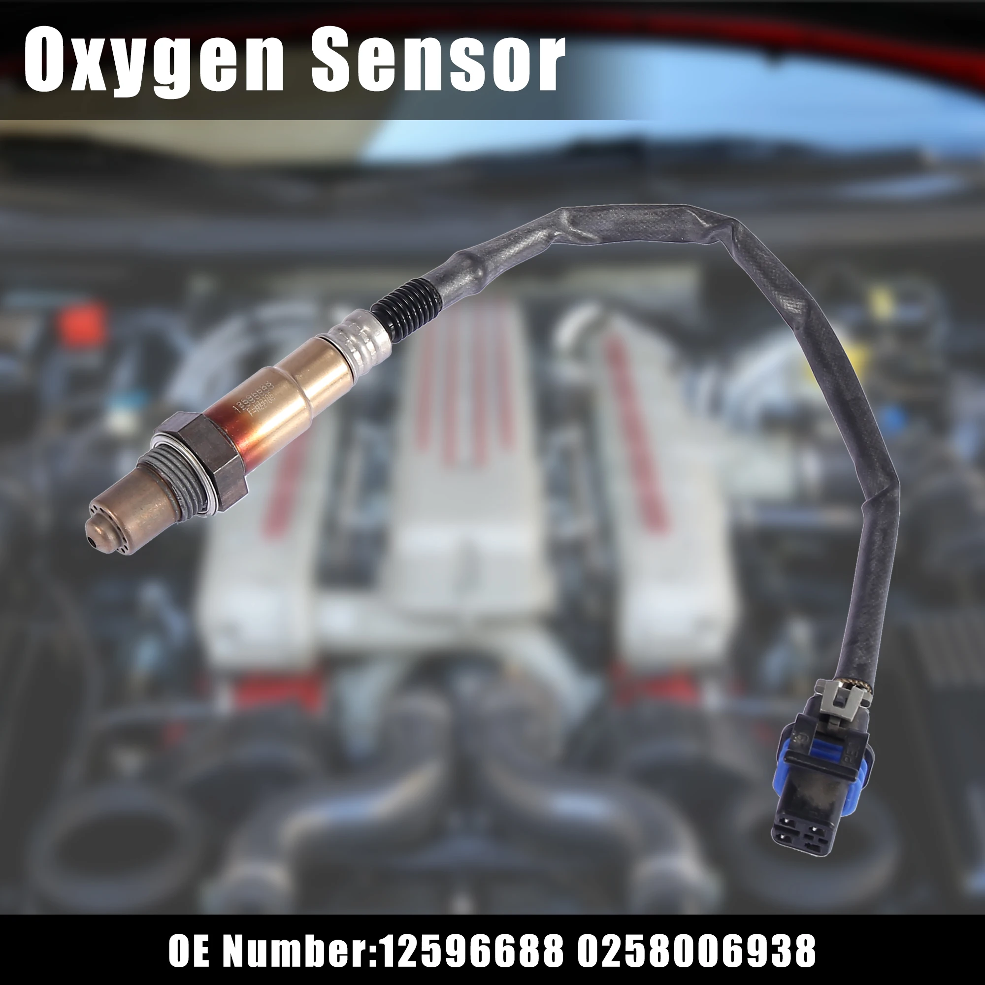 

X Autohaux Auto Lambda Oxygen Sensors 12596688/0258006938 for Buick Regal New 2.0T 2010 Car Accessories Probe Wideband O2 Sensor