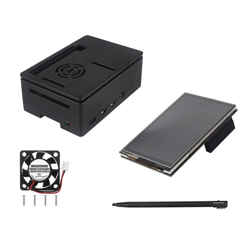 Для Raspberry Pi 3 5 сенсорный экран 480X320 ЖК-дисплей TFT корпус из АБС-пластика