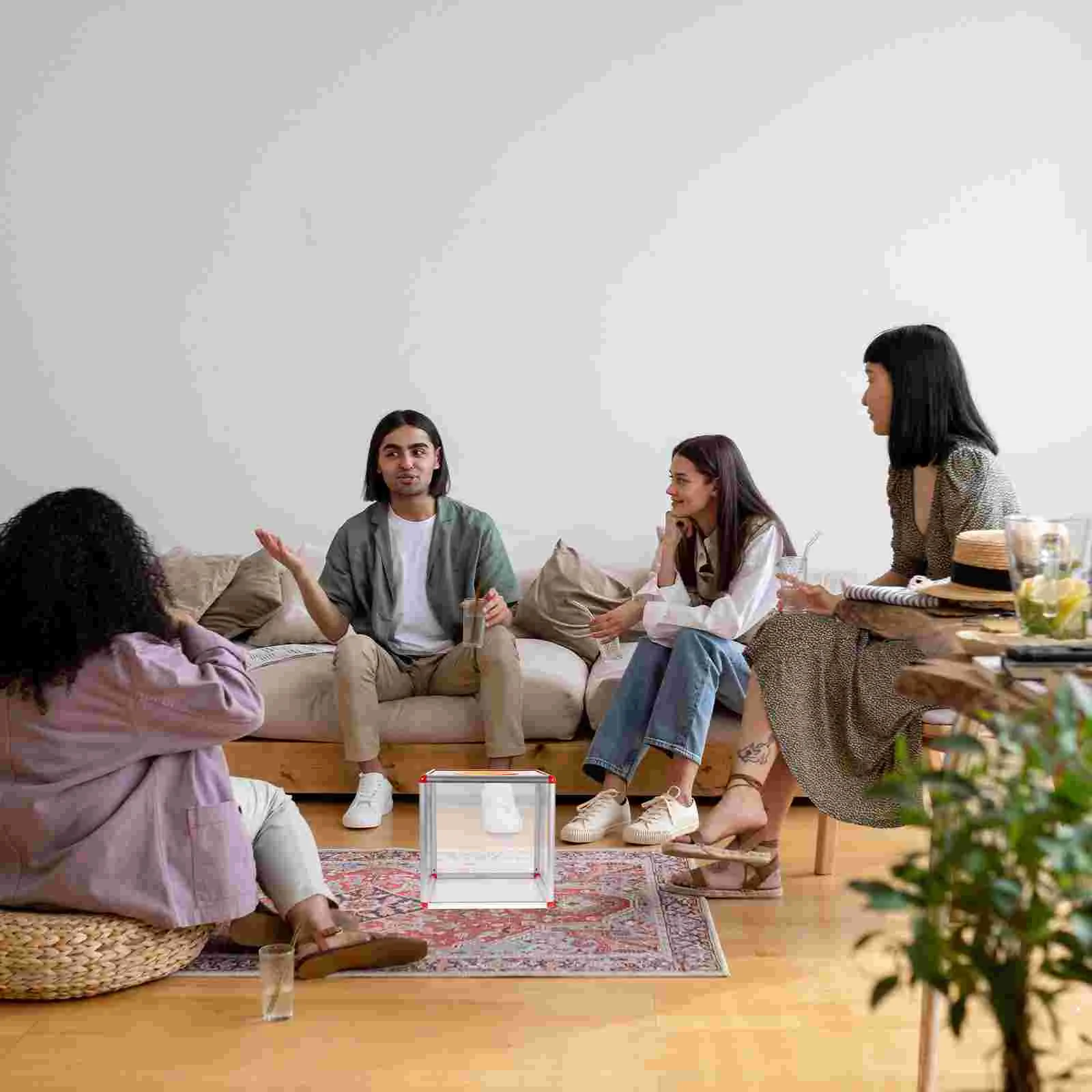 Лотерейный ящик лотерейные коробки контейнер для хранения голосования