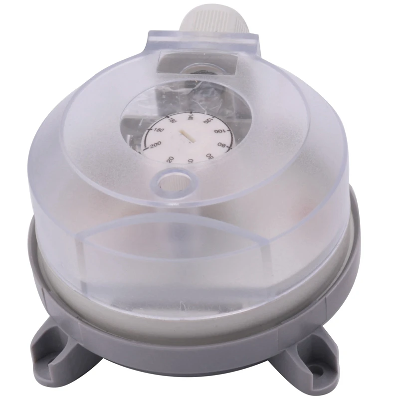 

8X Air Differential Pressure Switch 20-200Pa Adjustable Micro- Pressure Air Switch