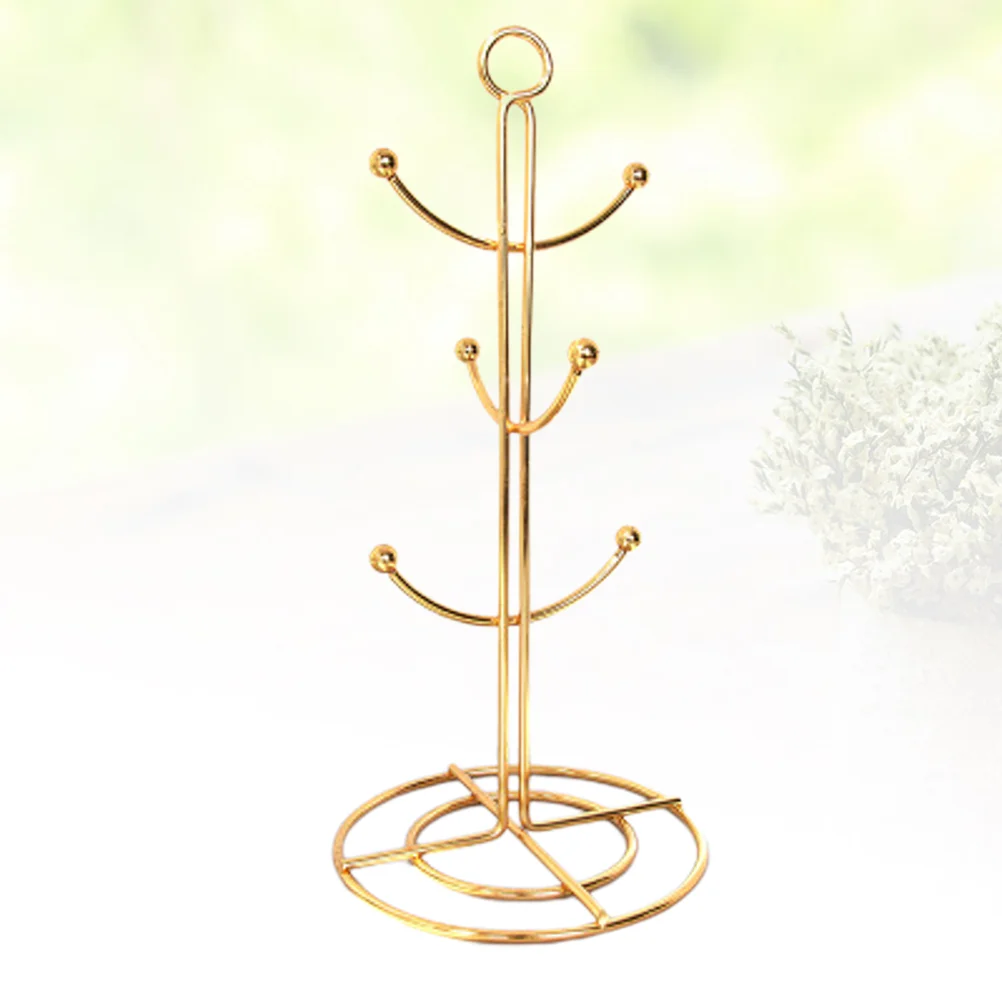 

Mug Coffee Cup Rack Tree Holder Standforhanger Shelf Holders Drain Storage Display Countertop