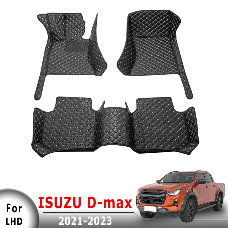 Коврики для ISUZU D-max Dmax D Max 2021 2022 2023 автомобильные коврики аксессуары