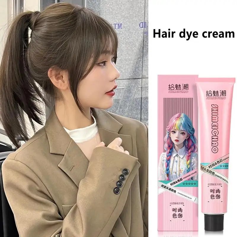Крем для окраски волос стойкая краска долговечные продукты укладки густых