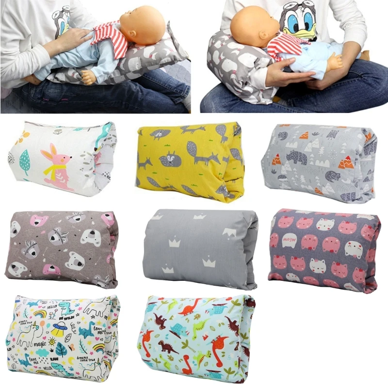 

Nursing Pillows for Breastfeeding Infant Bottle Feeding Pillow Removable Cover Toddler Bed Pillow Travel Pillows A2UB