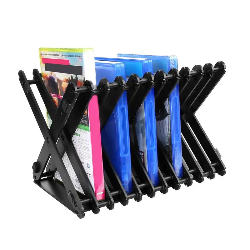 

Новый настенный держатель для игровых дисков, 14 CD-коробок, держатель для хранения для Xbox One, PS4s, PS5s, Nintendos, игр, карт, чехол-Органайзер