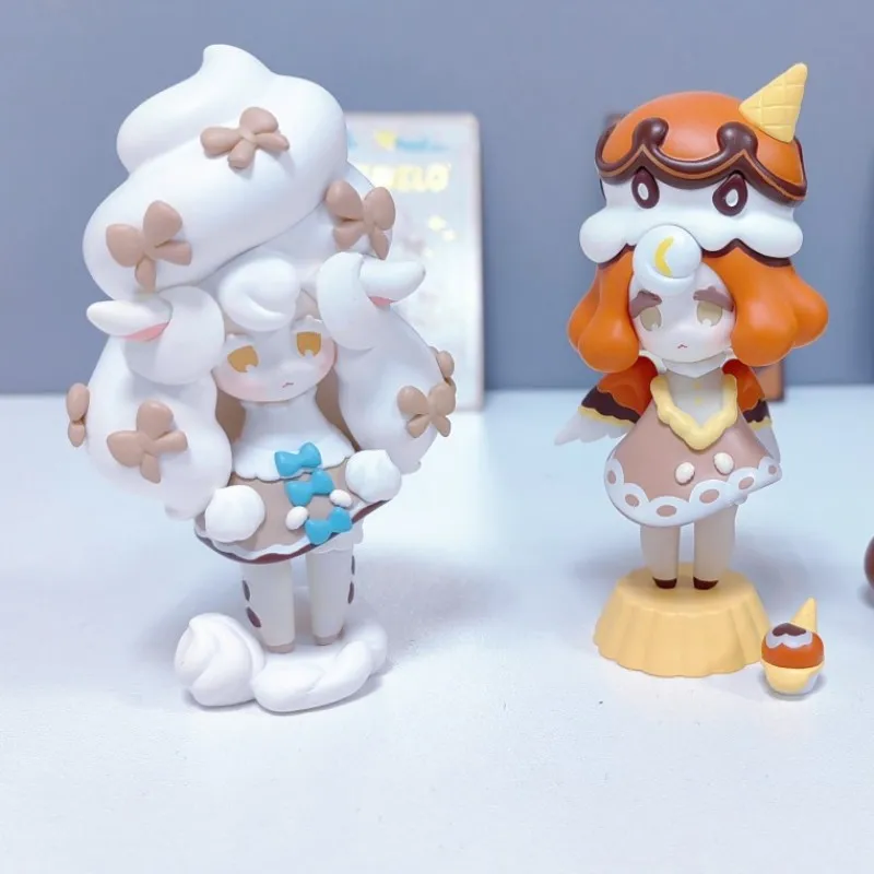 

Memelo Blind Box Sweet Kingdom Series Anime Figure Cake Desk Decorations Caja Ciega Mystery Box Model Dolls Child Surprise Gift