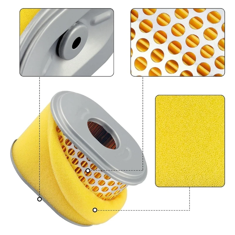 5 шт. Эффективный двигатель воздушного фильтра заменяет предварительный фильтр