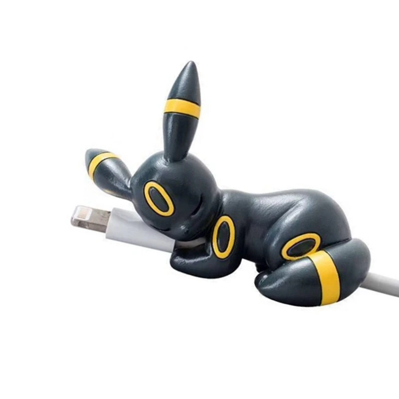 

Pokemon Cable Protector Anime Figure Cable Bites Protector Pikachu USB Line Earphone Figuras Pokemon Cartoon Bite Data Line Toys