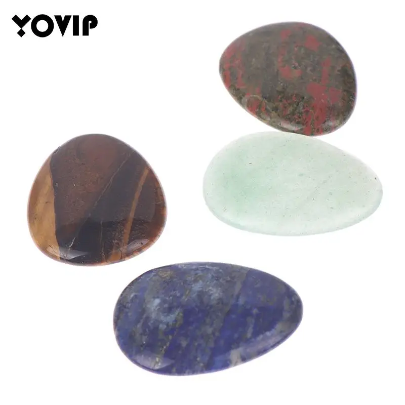 

Mini Gua Sha Tool Thumb Stone Palm Gemstone Rose Quartz Hand Massage Skin Care