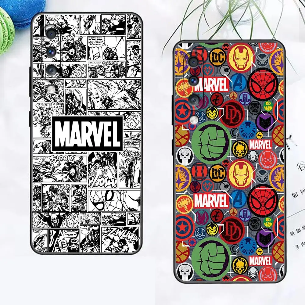 

Marvel Comics The Avengers Logo Case For Samsung A90 A80 A70 A70S A60 A50 A40 A30 A30S A20S A20E A10 A10E A9 A8 Silicone Cover