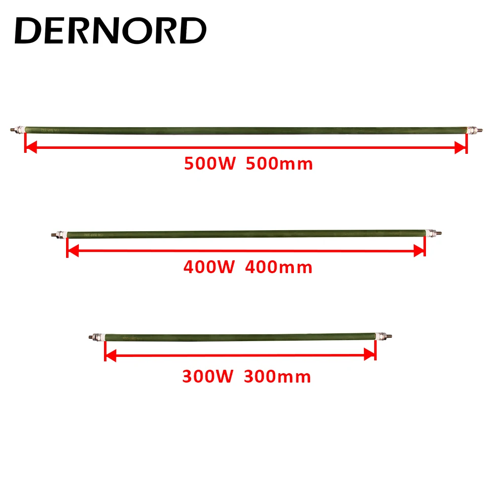 DERNORD 110V/220V Electric Heating Straight Tube SUS304 Oven