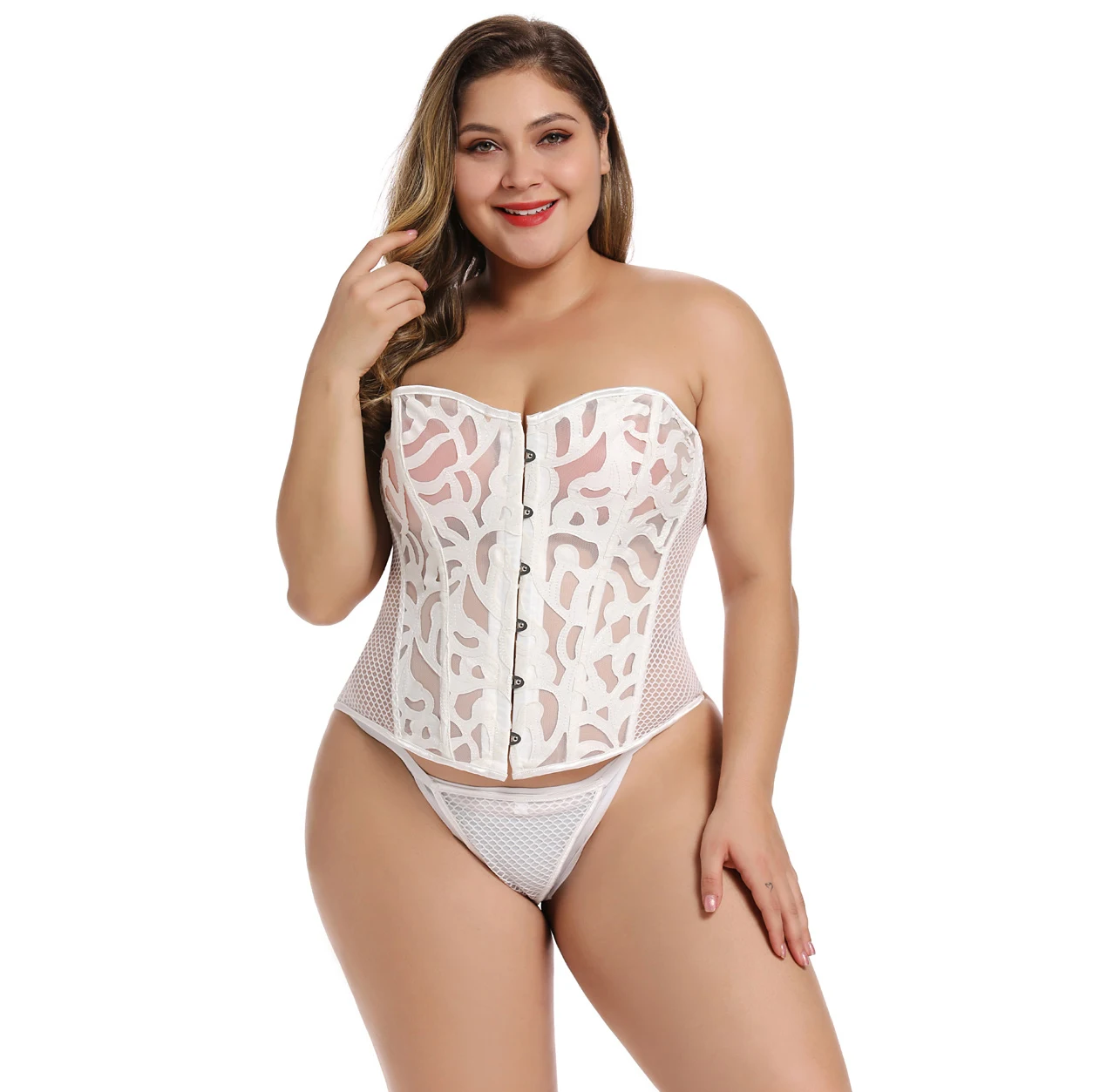 Women's Hollow waistband Wrap Chest breathe Hypo-allergenic Fabric Home Wear Fajas Waist Trainer Girdles