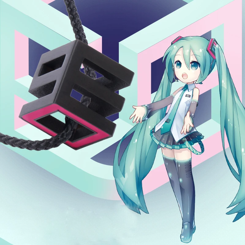 

Official Anime Miku 39 Pendant Cosplay Jewelry Metal Sweater Neclace For Women Men Hatsun COS Props Girls Birthday Xmas Gifts