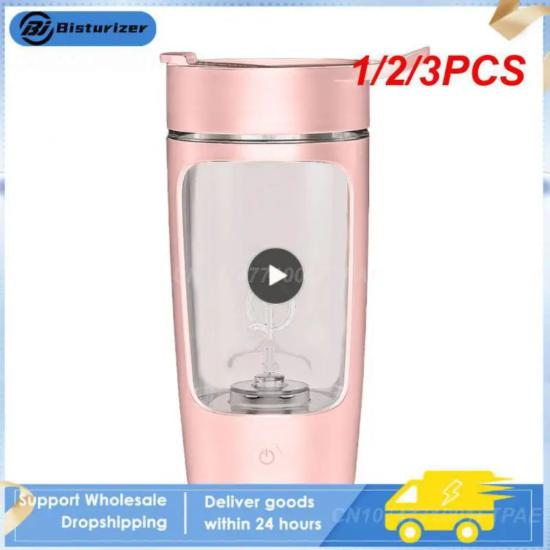 

1/2/3PCS New Portable 650ml Electric Automatic Blending Cup Mini Portable Sports Kettle Protein Powder Coffee