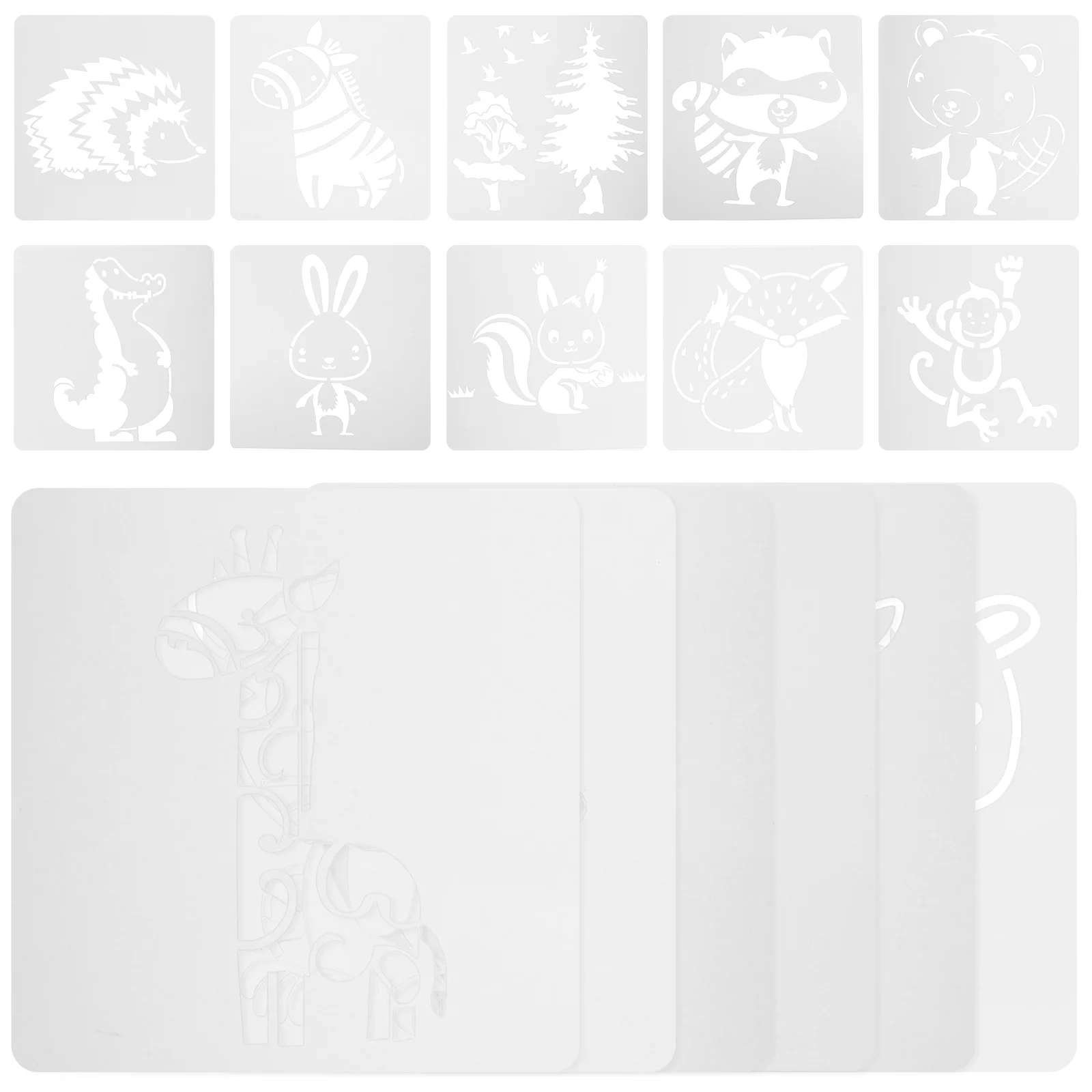

Animal Drawing Template Painting Tool Animals Mold Kids Crafting Stencils Auxiliary Assistant