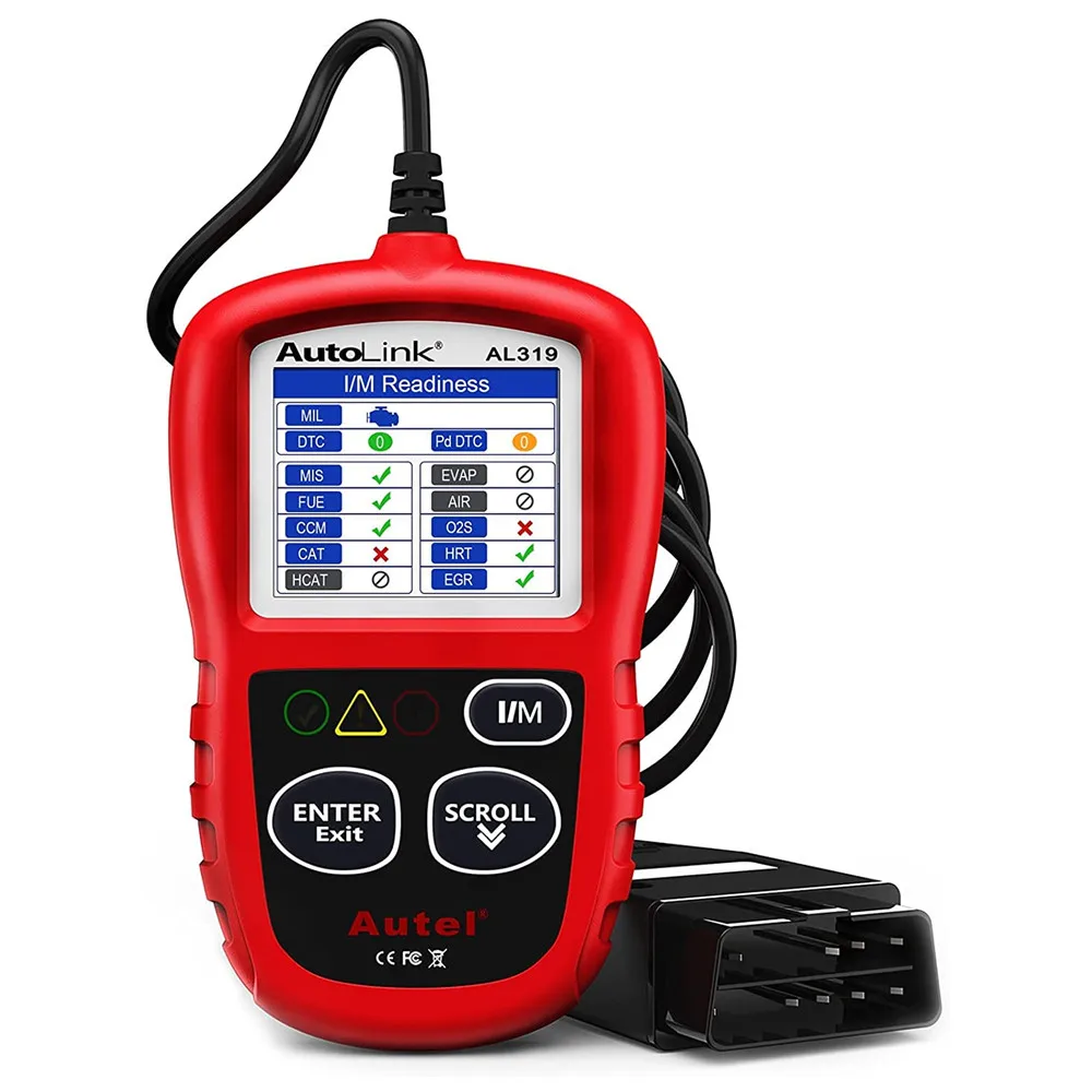 

OBD2 Scanner Code Reader Read and Erase Codes Check State Emission Monitor Status Powerful Scan and Car Diagnostic Tool