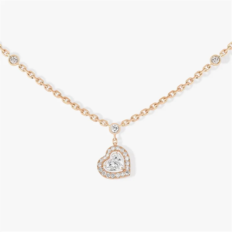 Оригинальное ожерелье из стерлингового серебра 925 бриллиантовое LUCKY EYE PAVÉ