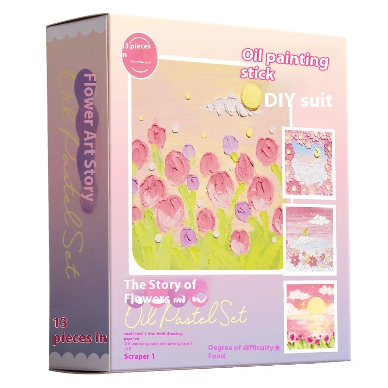 Картина маслом Стик для рисования набор инструментов Рисование учеников сделай