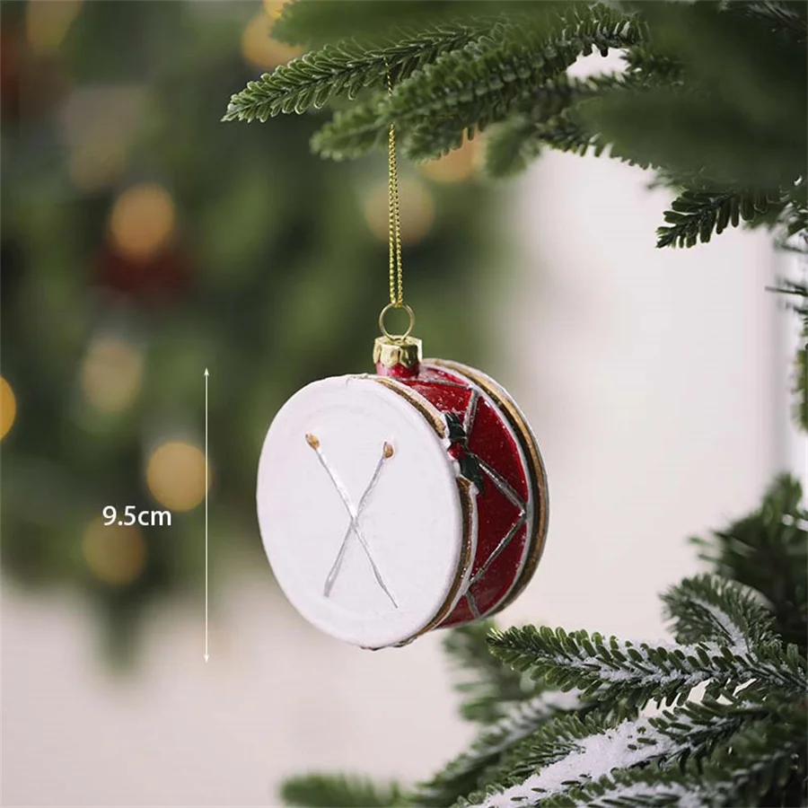 

Креативная рождественская елка, подвески, шары, украшения, новогоднее украшение для дома, автомобильный барабан, елка