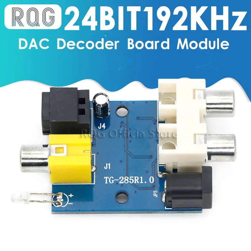 

CS8416 CS434 chip 24BIT192KHz coaxial fiber DAC decoder board module