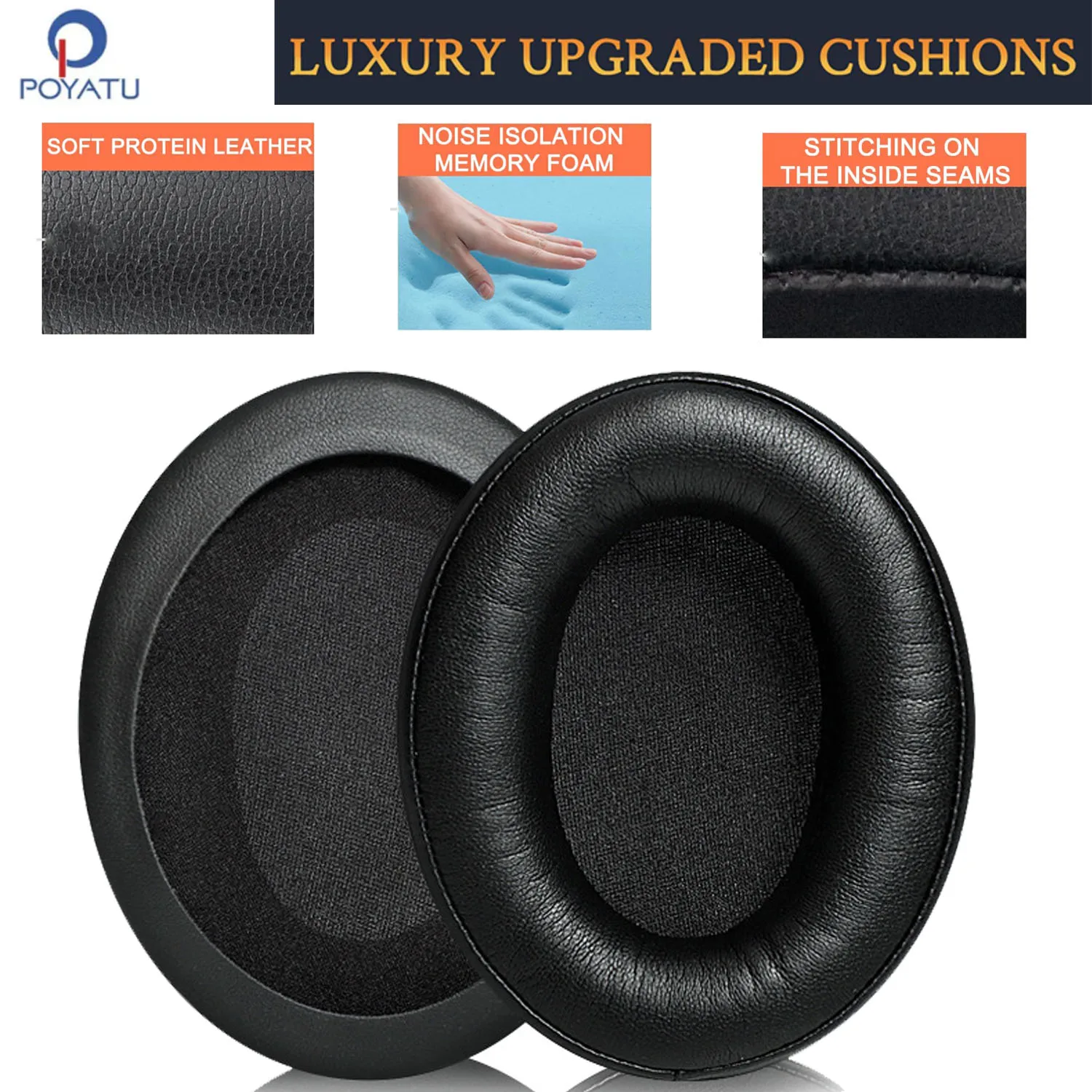 Фото Сменные амбушюры DIY для наушников Panasonic RP-HD601N, RP-HD605N, RP-HD805N, HD605N, чехлы-накладки, вкладыши №1