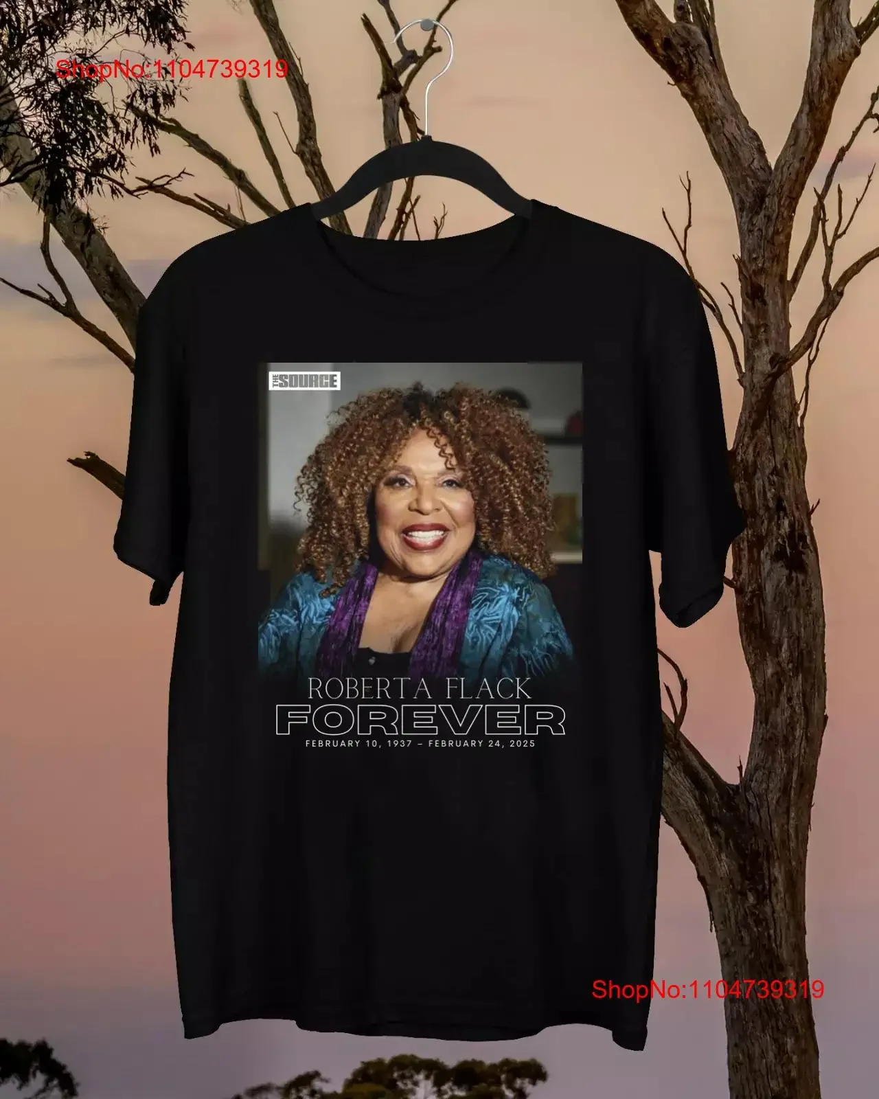 Фото Никогда не забывайте Музыкальная легенда Roberta Flack 1937 2025 Черная футболка BL990 винтажная стираная универсальная дизайнерская одежда слегка №1